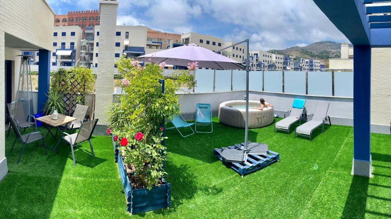 Atico 90M De Terraza, Jacuzzi Privado Y Cargador De Coche Electrico En Cabria, Almuñécar エクステリア 写真